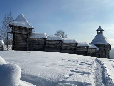 Каменный город, декорации "Сердце Пармы" и Крестовая на подъемнике!